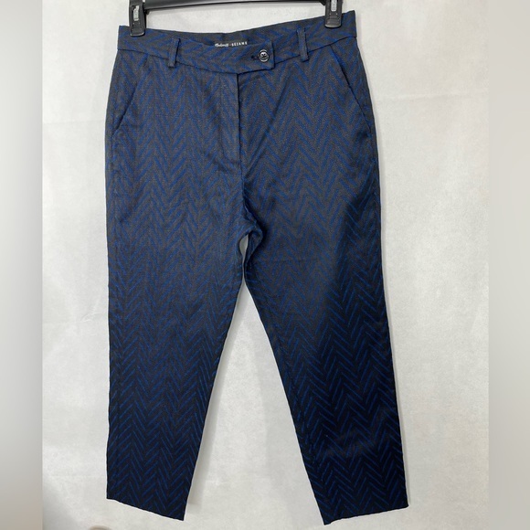 Madewell et Sezane chevron ankle pants - Picture 1 of 6